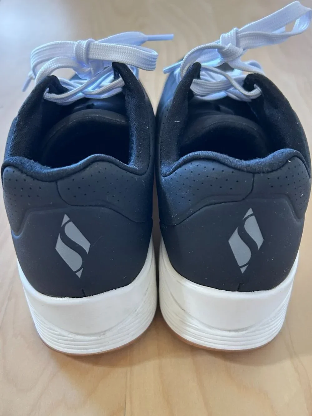 Skechers Women's Uno Stand On Air Sneakers Black Size 9 - Picture 5 of 9